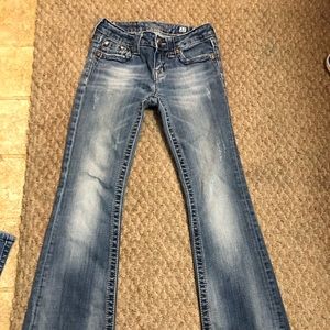 Girls Miss Me Bootcut Jeans